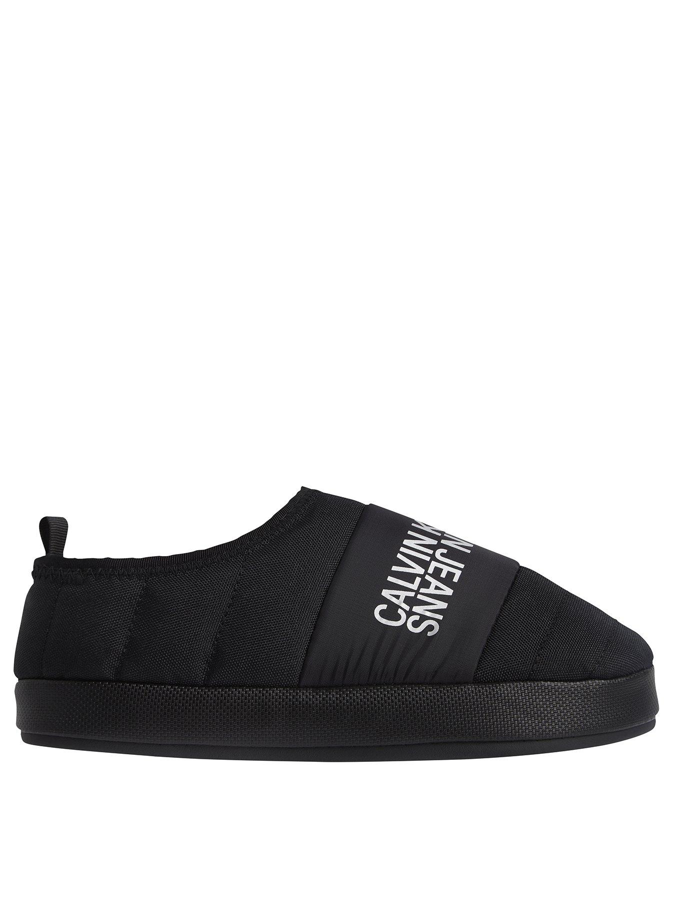  Home Shoe Slipper with Warm Lining - Black