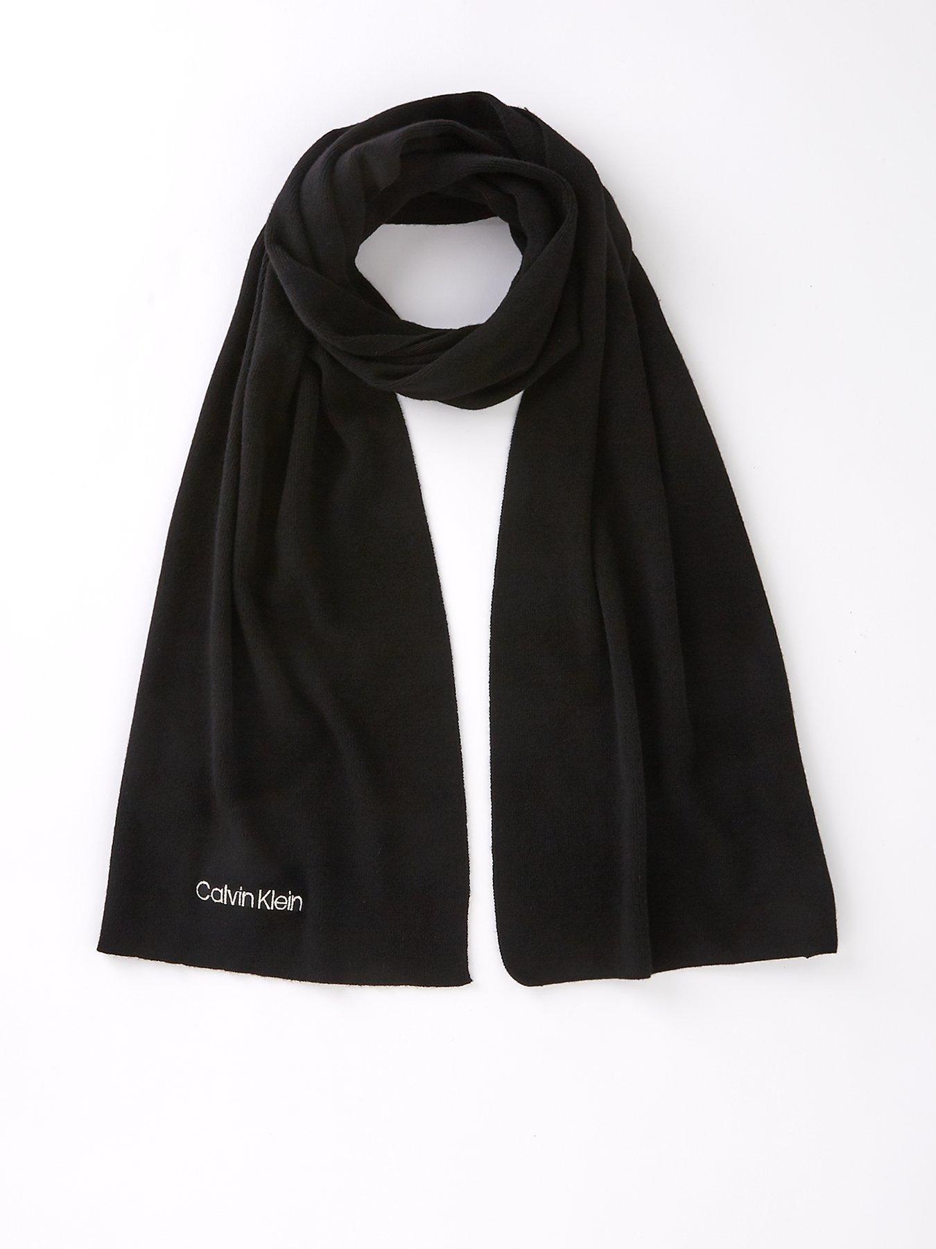  Essential Knit Scarf - Black
