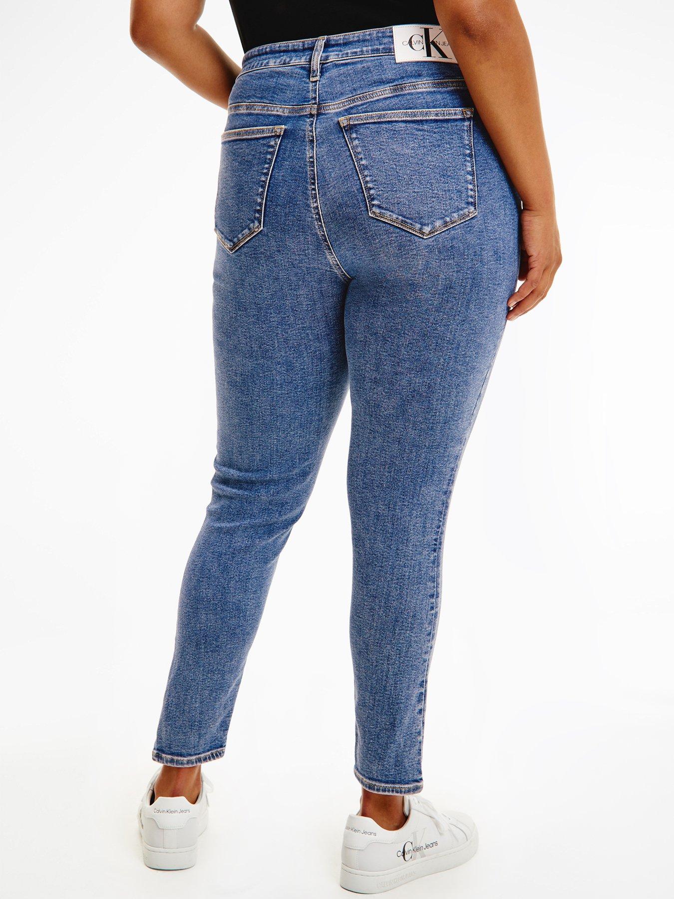 Jeans Curve High Rise Skinny Ankle Jean - Mid Blue