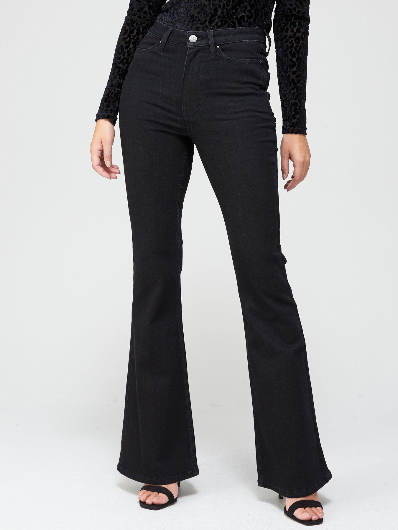 women's stretch flare jeans