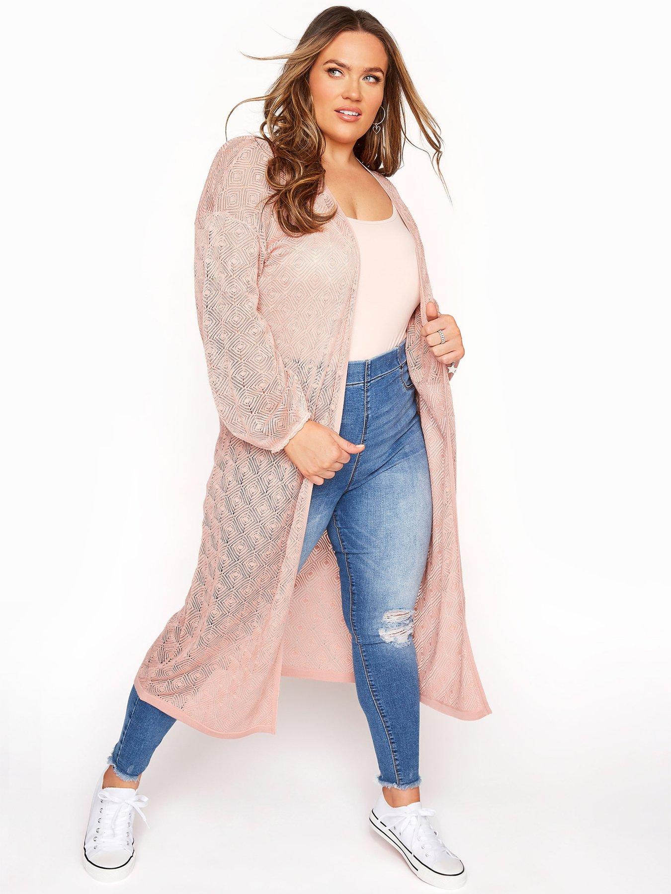 Knitwear Clothing New Balloon Sleeve Texture Pink
