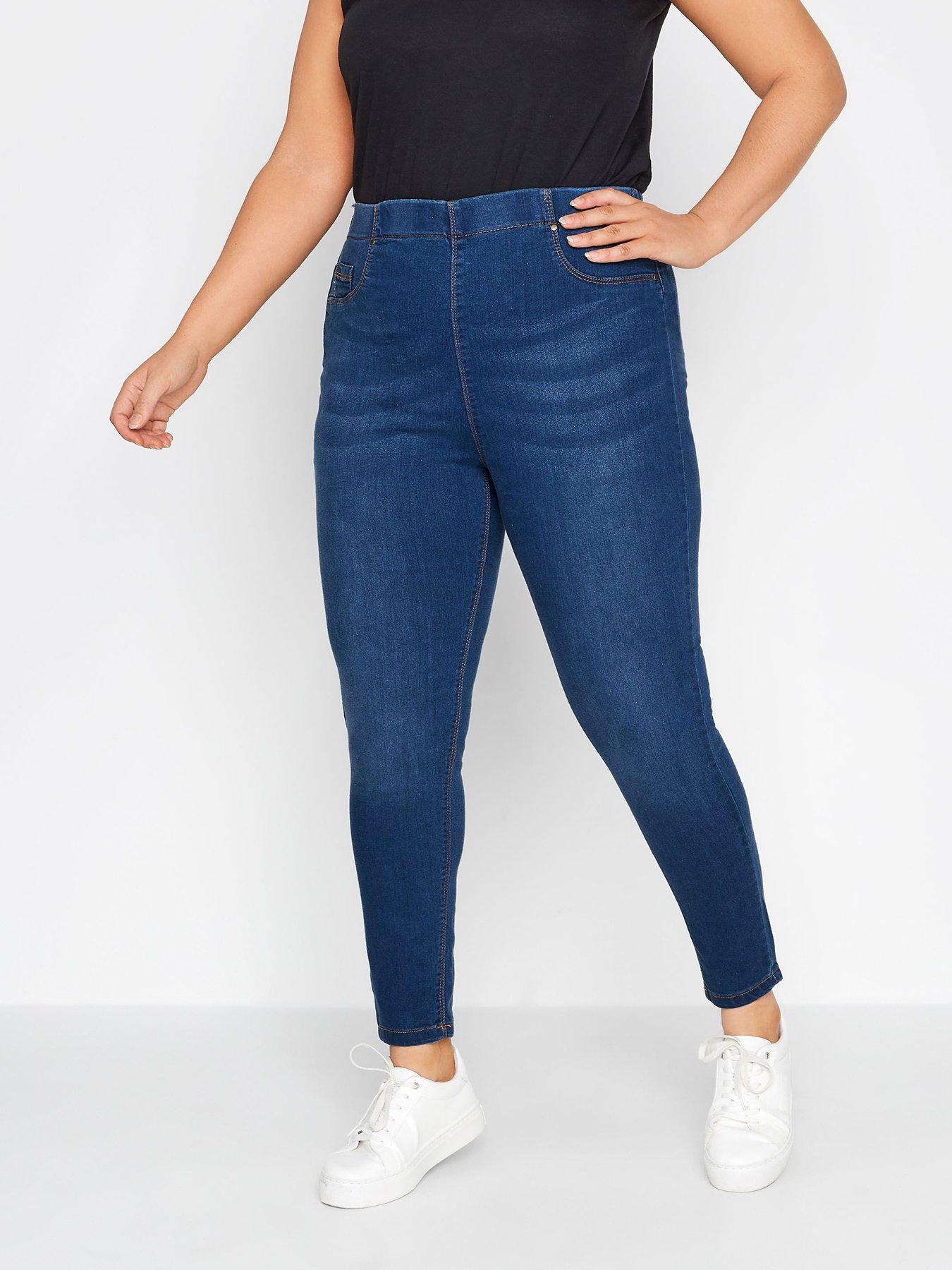 Plus size skinny hot sale jeans uk