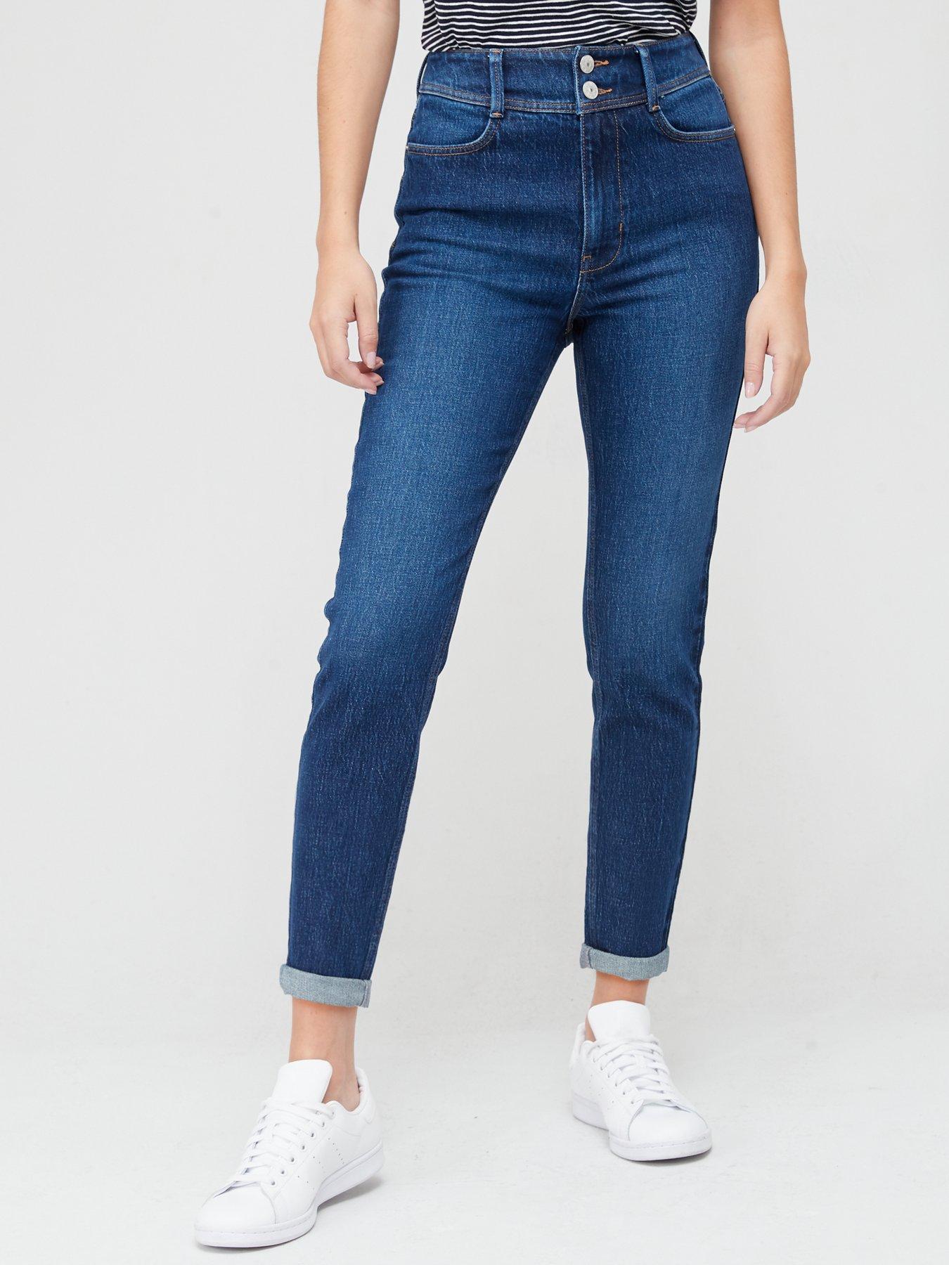 Women Shaping Slim Straight Jean - Dark Wash