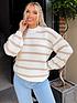 in-the-style-in-the-style-xnbspbillie-faiers-stripe-jumper-stonenbspfront