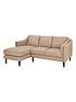  image of lucia-left-hand-leather-chaise-sofa
