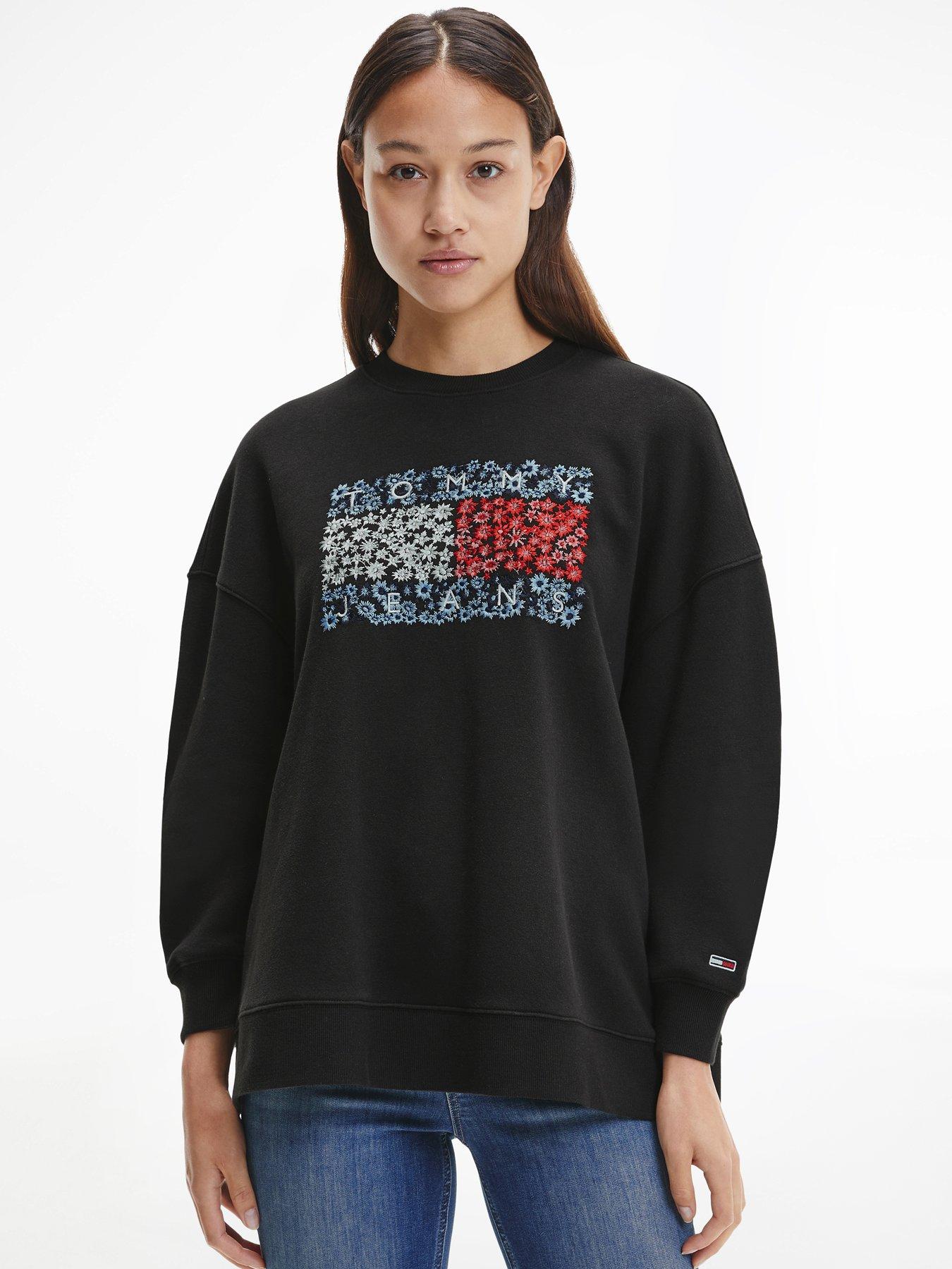 tommy jeans oversized sweatshirt