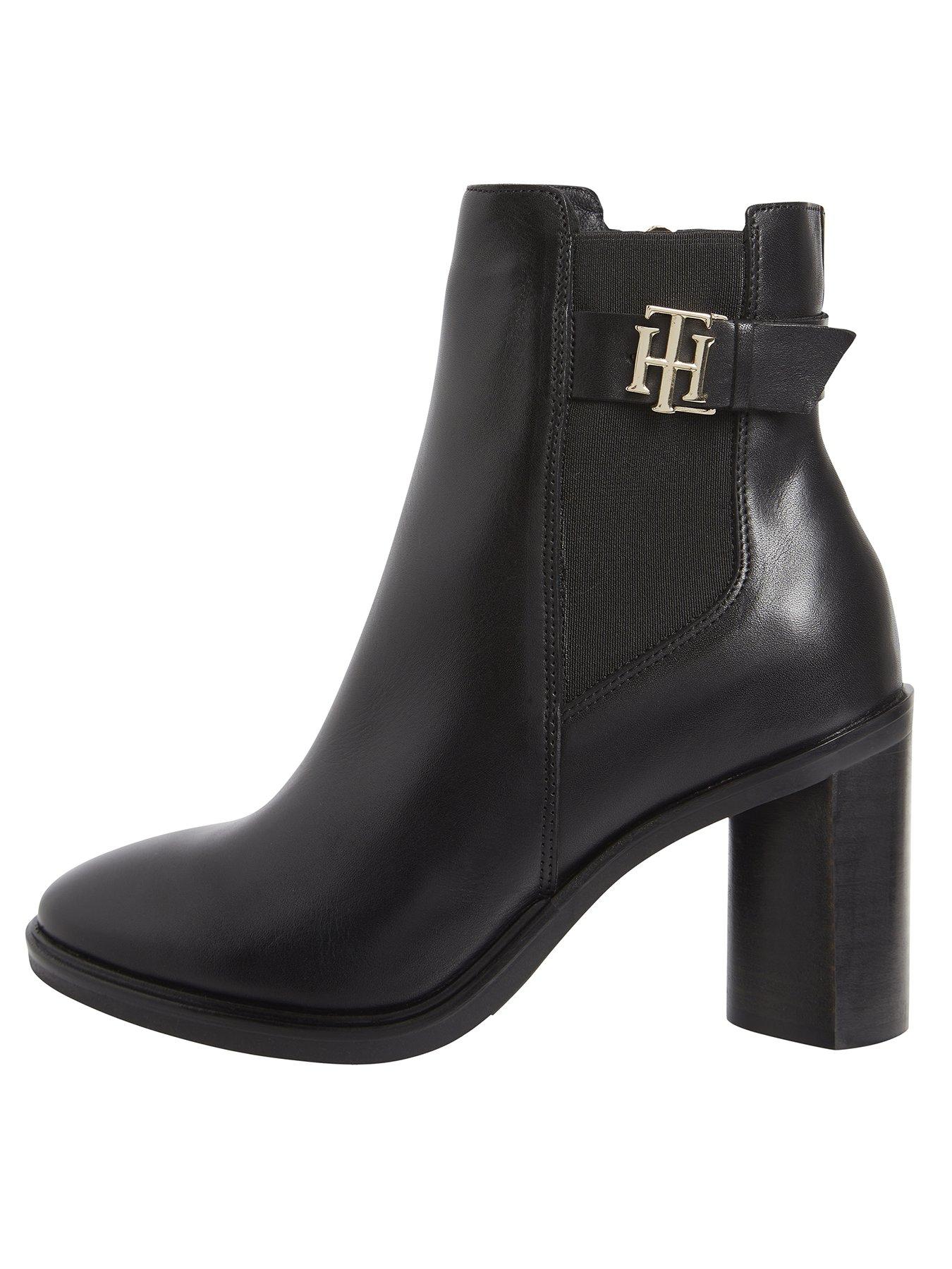 tommy hilfiger boots heels