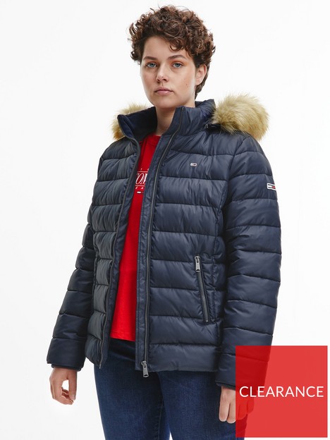 tommy-jeans-curve-faux-fur-essential-hooded-padded-jacket-blue