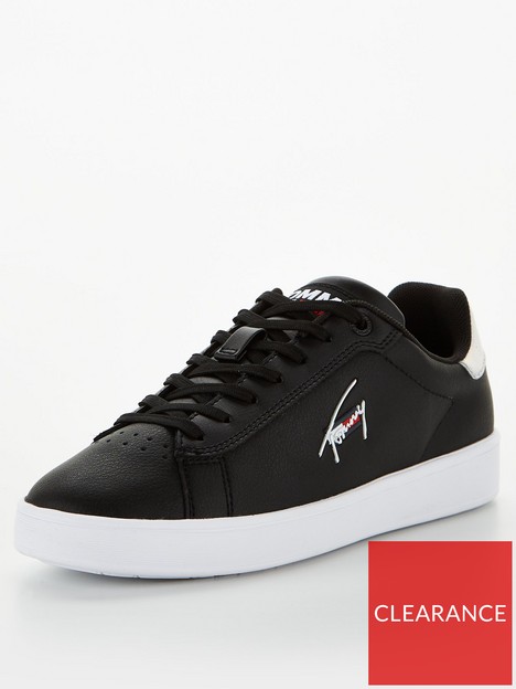 tommy-jeans-leather-mix-iridescent-cupsole-sneaker-black