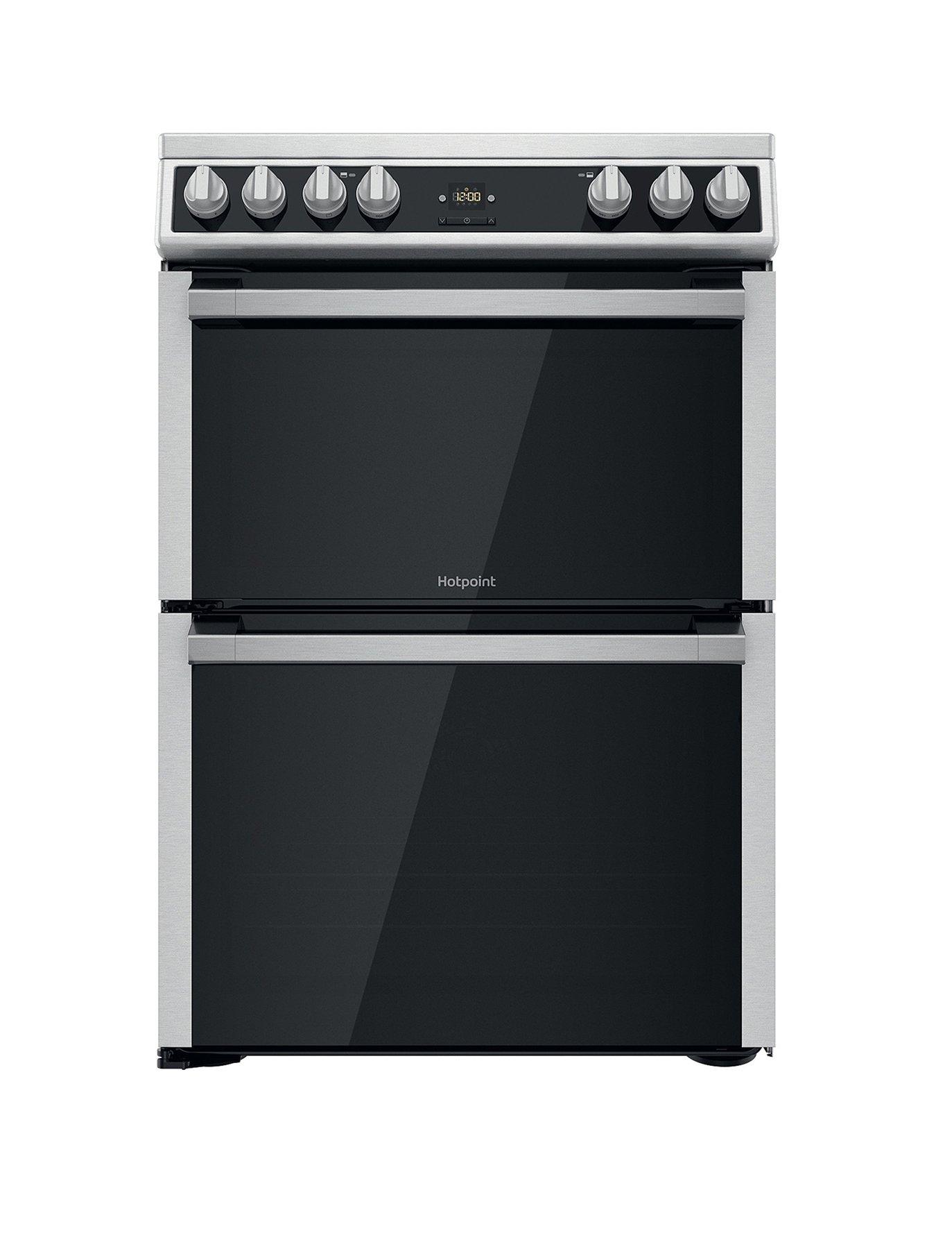hotpoint-hdt67v9h2cx-60cm-wide-double-oven-electric-cooker-with-ceramic-hob-white