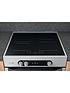  image of hotpoint-hdm67i9h2cx-60cm-wide-double-ovennbspelectric-cooker-withnbspinduction-hob-stainless-steel