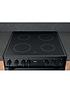  image of hotpoint-hdm67v9cmb-60cm-wide-double-oven-electric-cooker-with-ceramic-hob-black