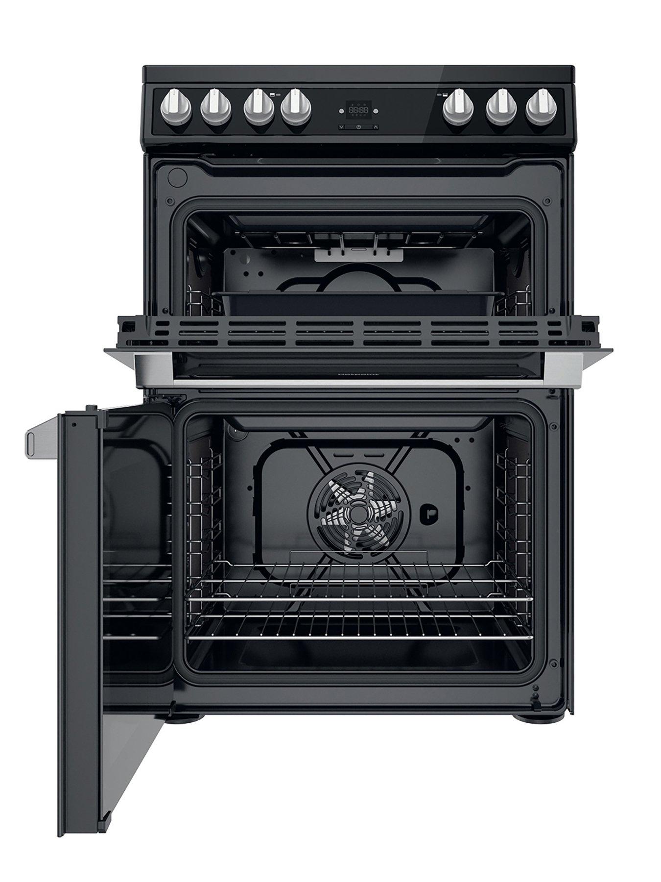 Ceramic hob double clearance oven cookers