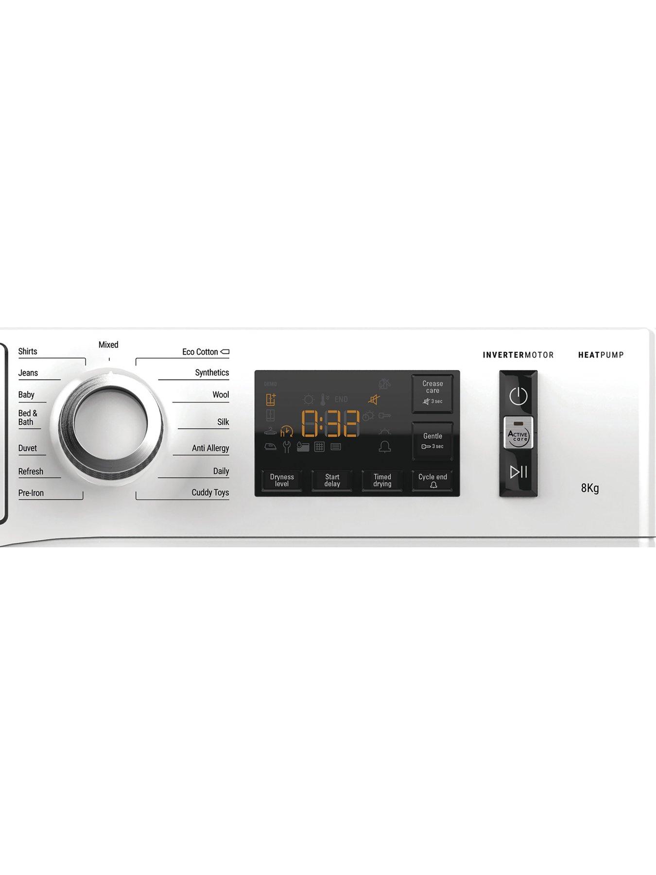 Image 5 of 7 of Hotpoint ActiveCare NTM118X3XBUK 8kg Load Heat Pump Tumble Dryer - White