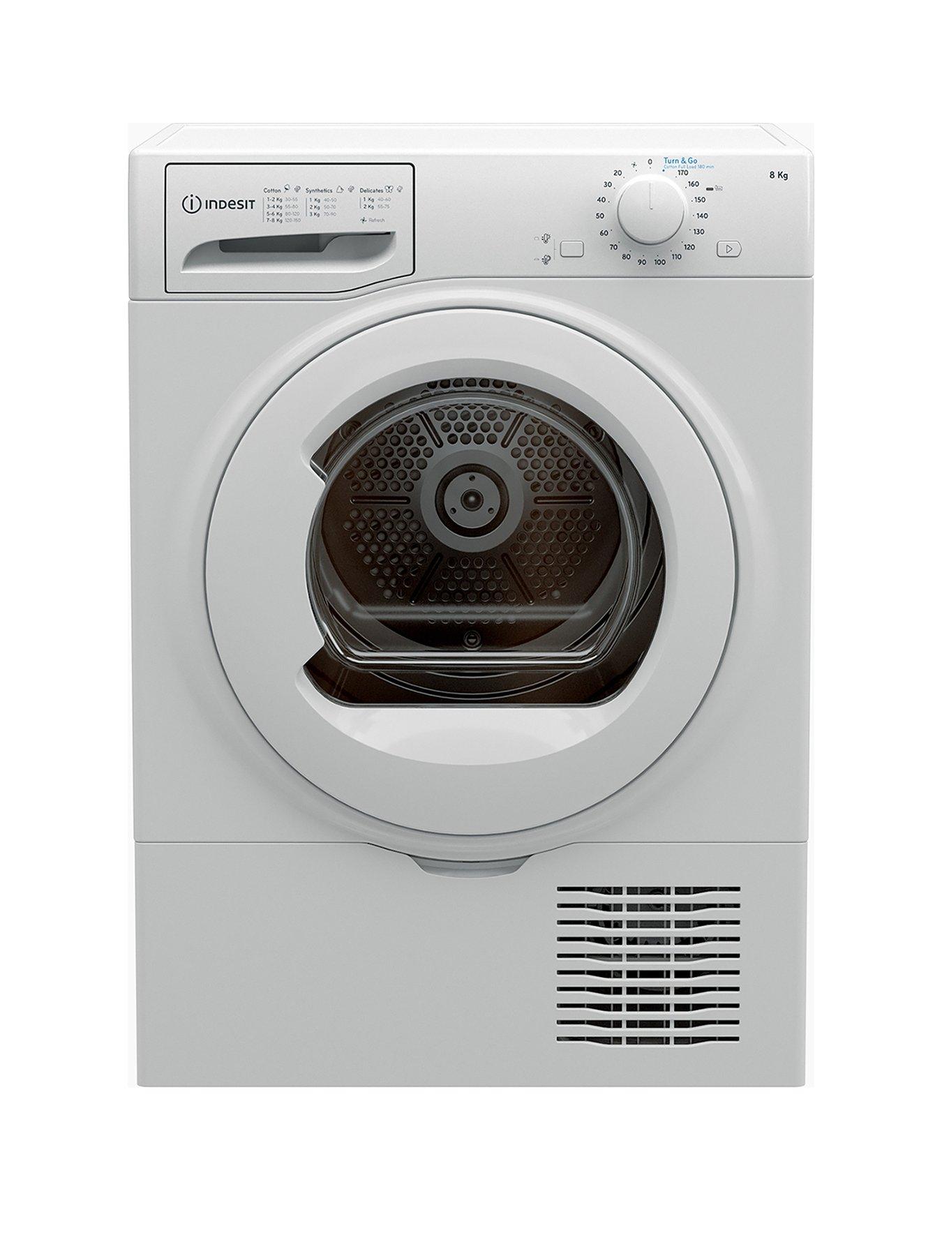 Indesit I2D81Wuk 8Kg Load Condenser Tumble Dryer - White