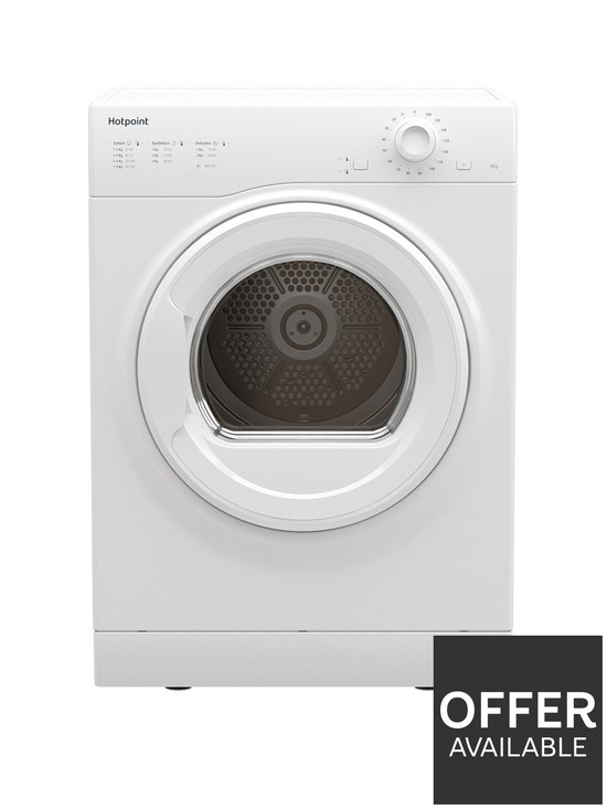 front image of hotpoint-h1d80wuk-8kg-freestanding-tumble-dryer