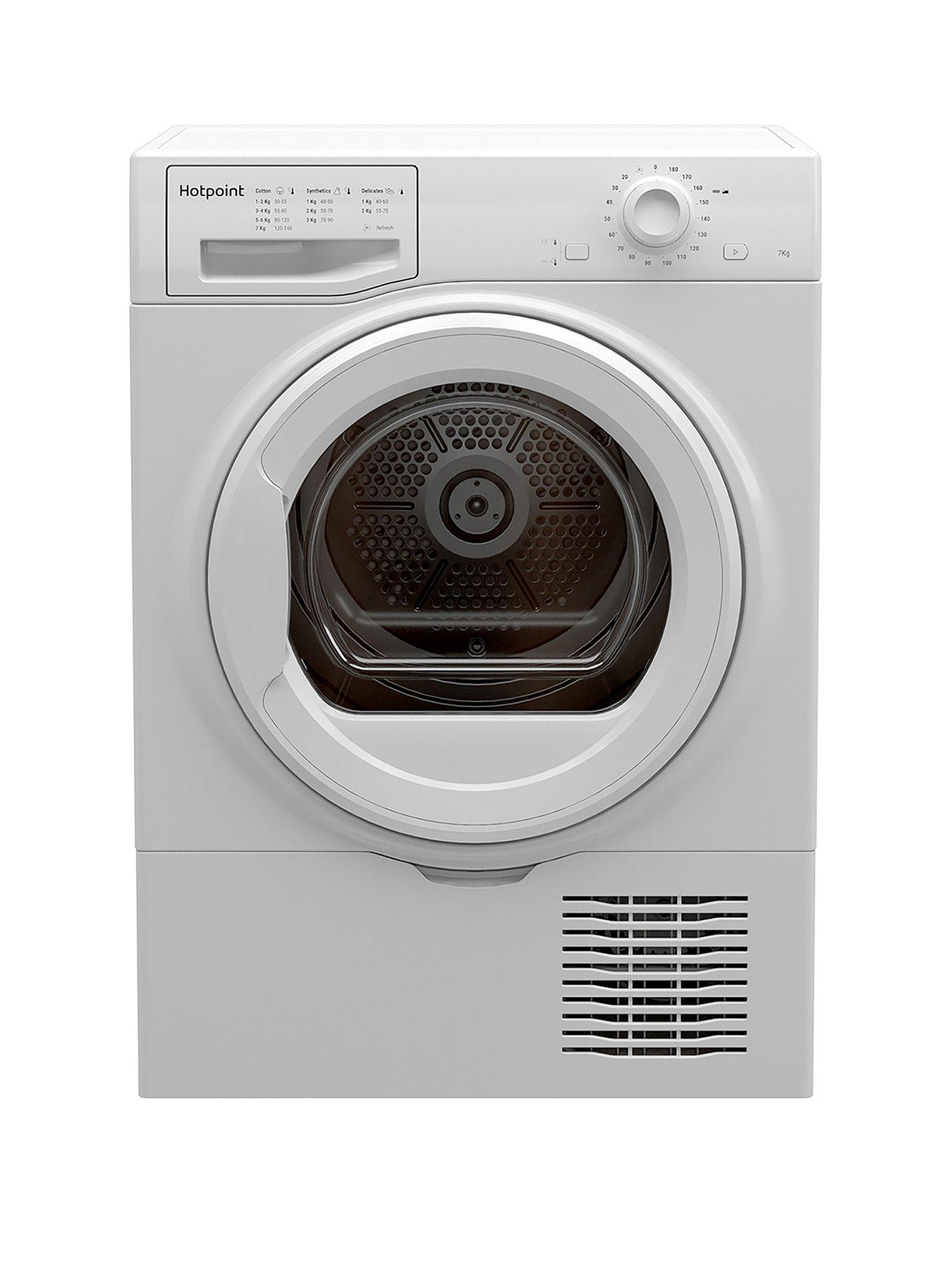 Product photograph of Hotpoint H2d71wuk 7kg Freestanding Tumble Dryer from very.co.uk