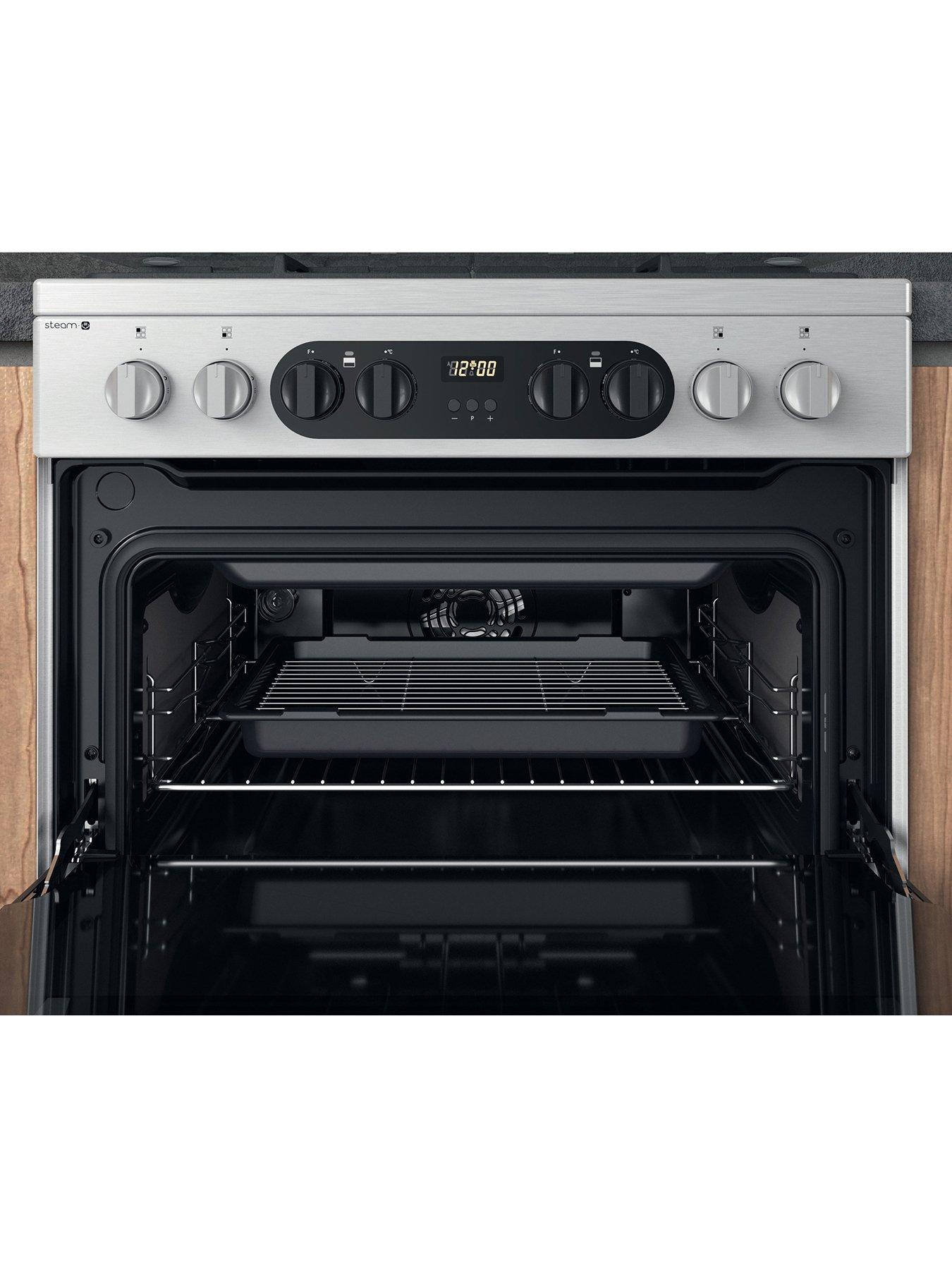 Image 6 of 6 of Hotpoint HDM67G8C2CX DUAL FUEL DOUBLE Freestanding COOKER