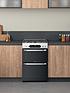  image of hotpoint-hdm67g9c2cwnbspfreestanding-dual-fuel-double-oven-electric-cooker