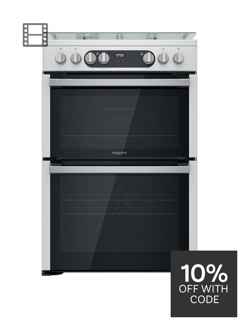 hotpoint-hdm67g9c2cx-freestanding-dual-fuel-double-oven-cooker