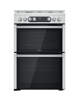 Hotpoint Hdm67G9C2Cx Freestanding Dual Fuel Double Oven Cooker