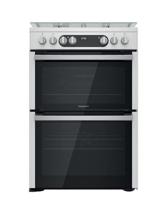 front image of hotpoint-hdm67g9c2cx-freestanding-dual-fuel-double-oven-cooker