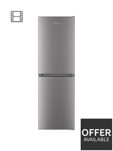 hotpoint-htfc8-50ti1-x-1-60cm-freestanding-fridge-freezer