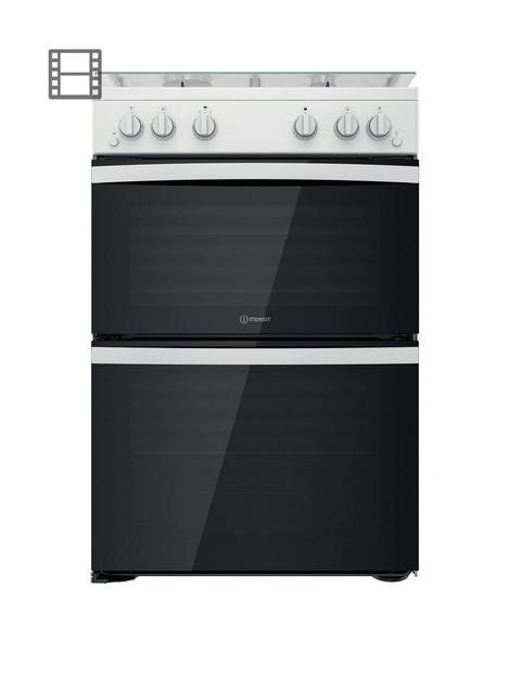 indesit-id67g0mcwnbspfreestanding-double-oven-gas-cooker