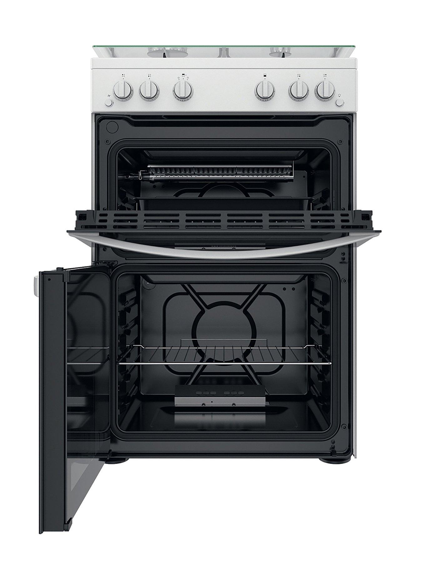 Image 2 of 7 of Indesit ID67G0MCW&nbsp;Freestanding Double Oven Gas Cooker
