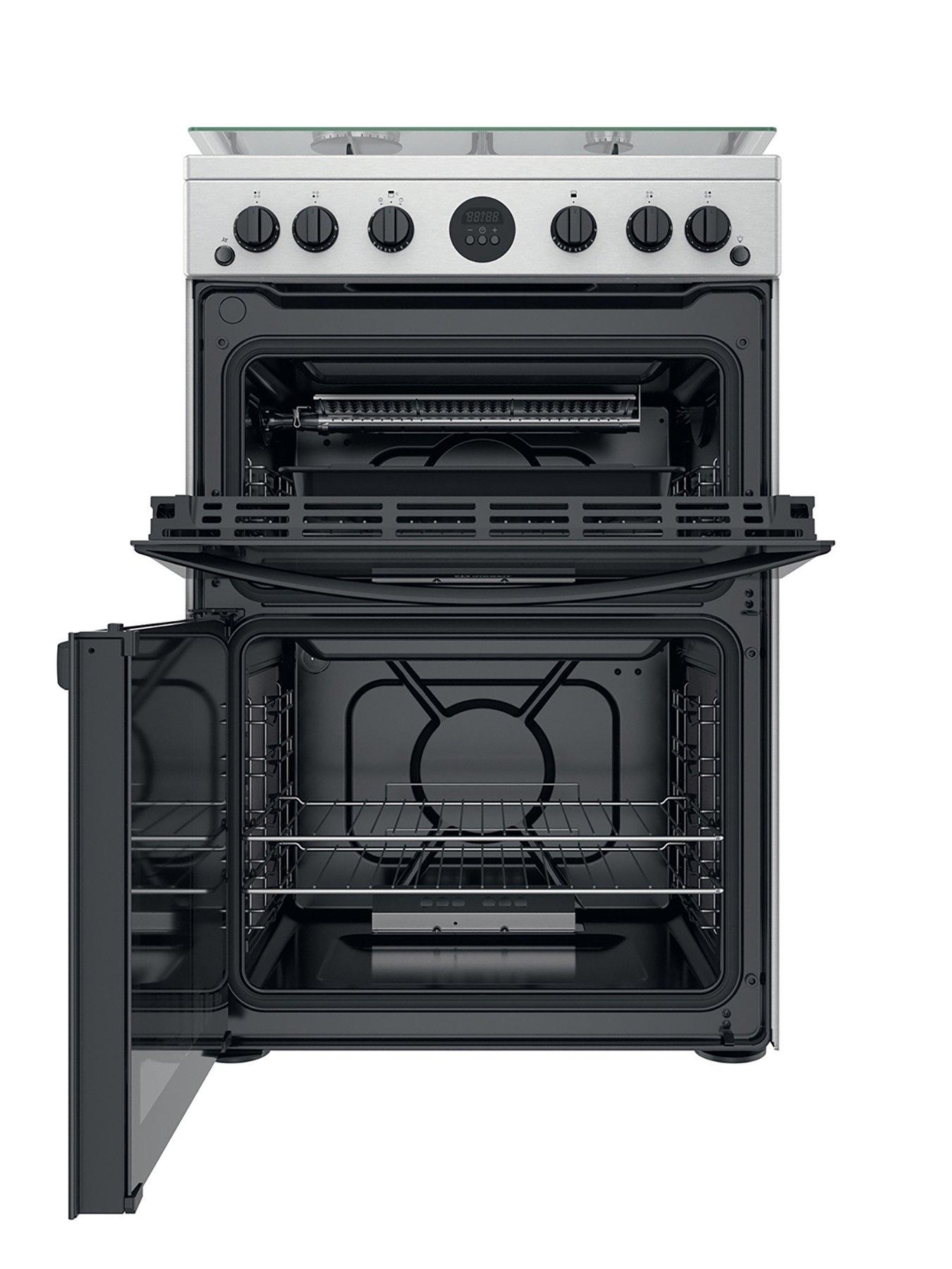 Image 2 of 7 of Indesit ID67G0MCX&nbsp;Freestanding Double Oven Gas Cooker