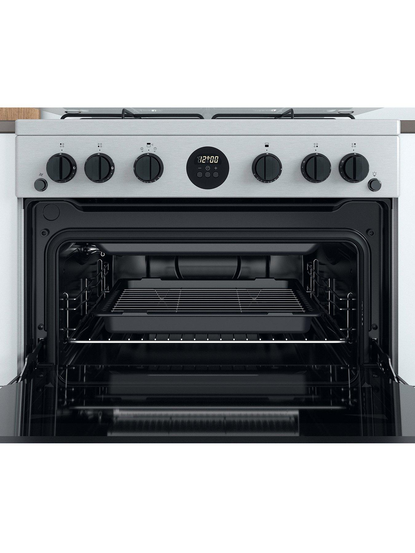Image 6 of 7 of Indesit ID67G0MCX&nbsp;Freestanding Double Oven Gas Cooker