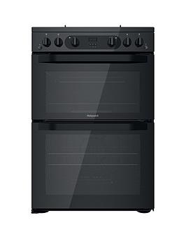 hotpoint-hotpoint-hdm67g0cmb-gas-double-freestanding-cooker