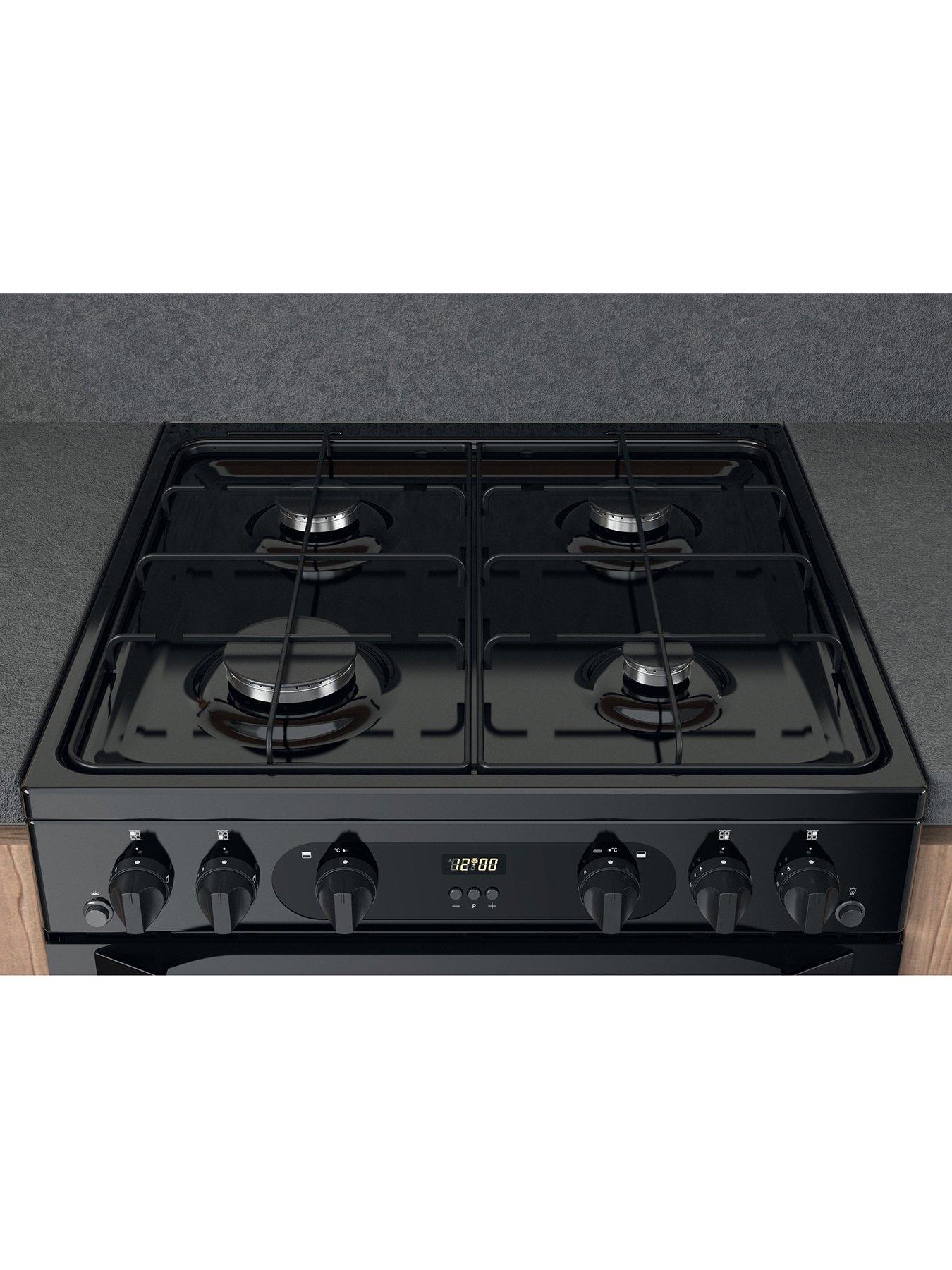 Image 5 of 7 of Hotpoint HDM67G0CMB Freestanding Double Oven Gas Cooker