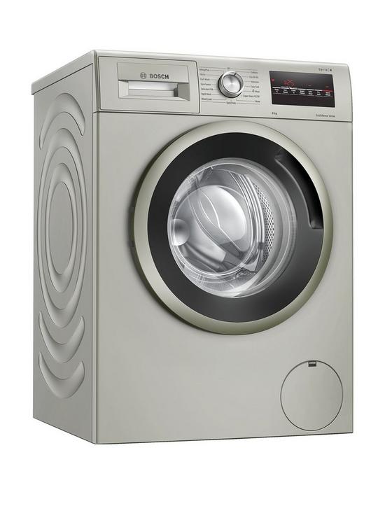 front image of bosch-serie-4-wan282x1gb-8kg-loadnbspwashing-machine-with-1400-rpm-silver-c-rated