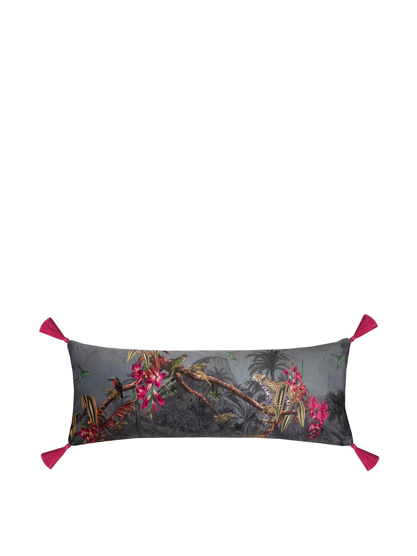 Ted Baker Hibiscus Rectangular Cushion 30x80cm very.co.uk