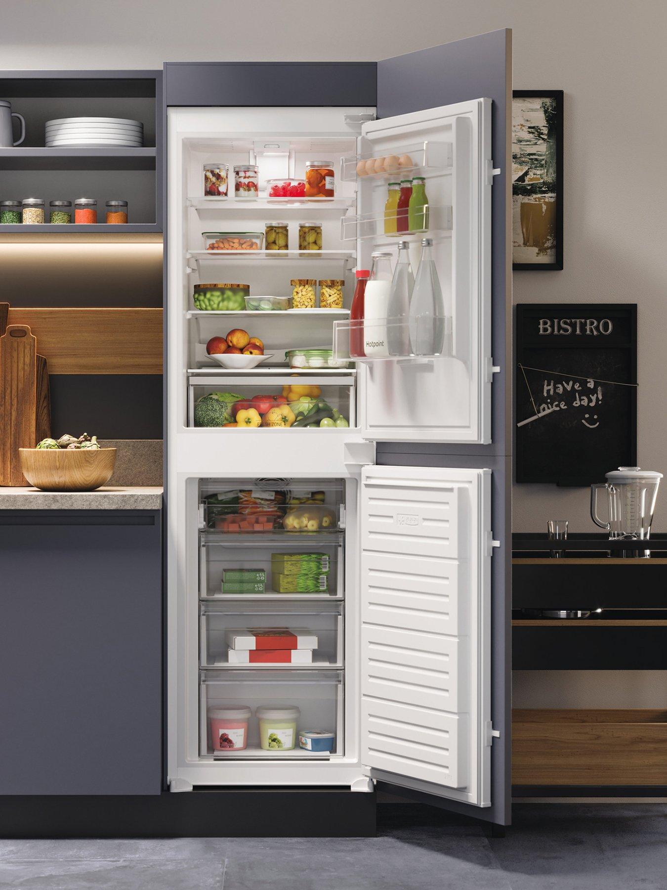 Hotpoint built in deals fridge