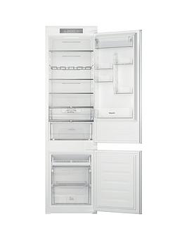 Product photograph of Hotpoint Htc20t321 Total No Frost 55cm Wide Integrated Fridge Freezer - White - Fridge Freezer Only from very.co.uk