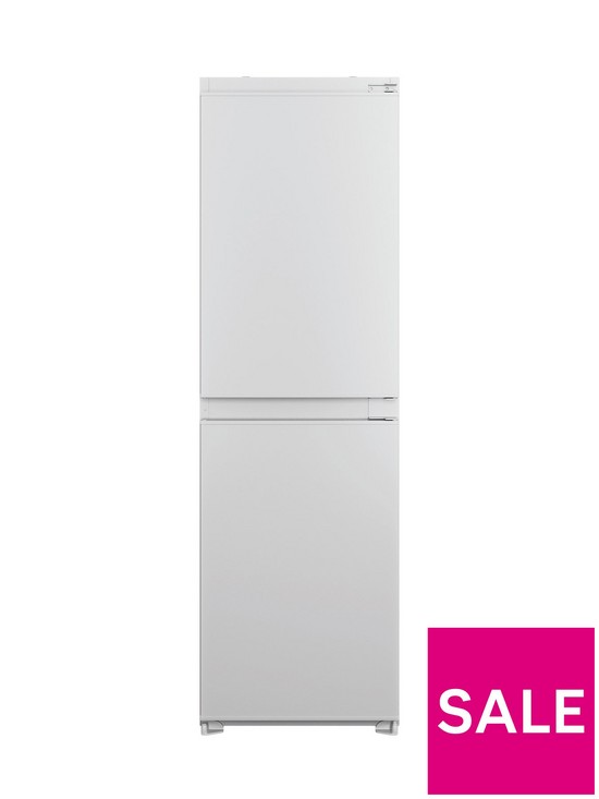 stillFront image of indesit-ibc185050f1-55cm-integrated-fridge-freezer-white