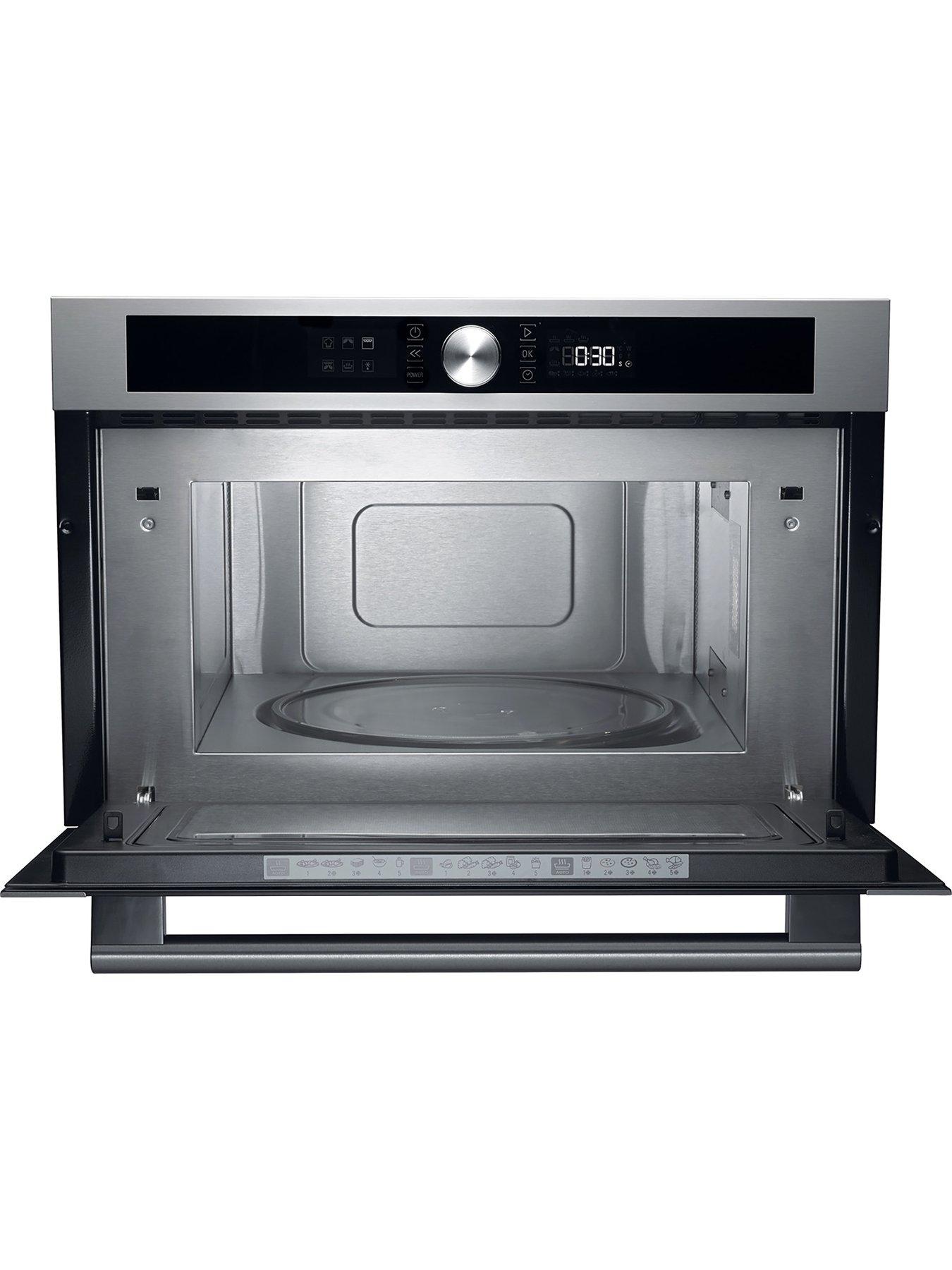 Hotpoint MD454IXH 60cm Builtin Microwave with Grill Stainless Steel