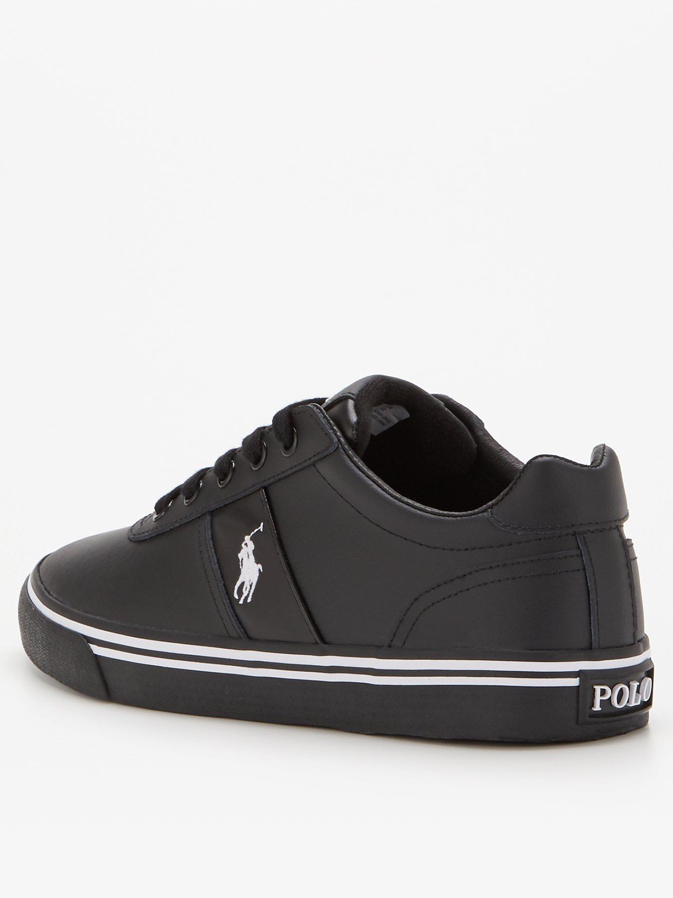 Polo black clearance trainers