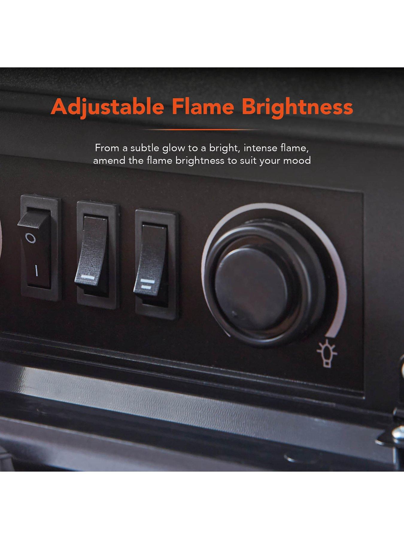 Image 5 of 6 of Warmlite Electric Stove Heater - Black