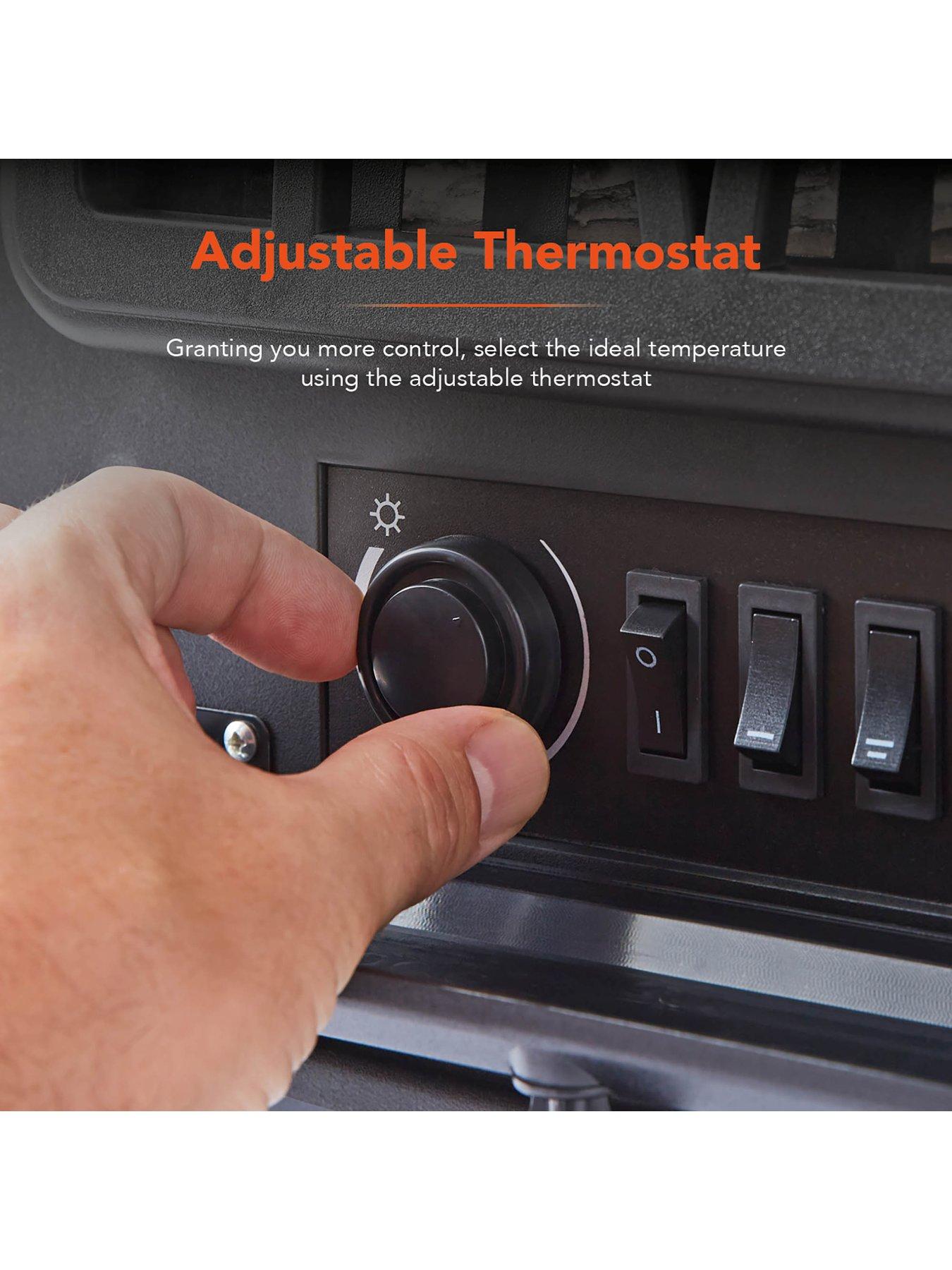 Image 6 of 6 of Warmlite Electric Stove Heater - Black