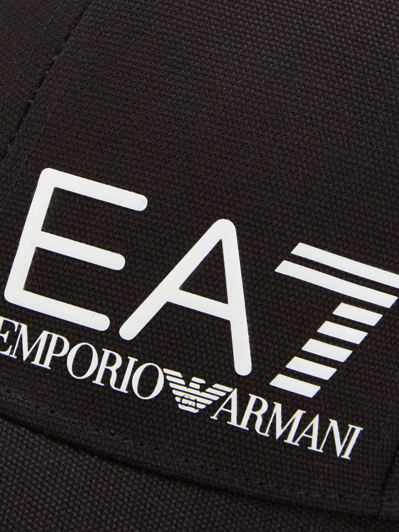 EA7 Emporio Armani Core ID Logo Baseball Cap - Black 