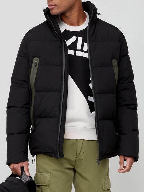 kenzo-padded-zip-through-jacket-black