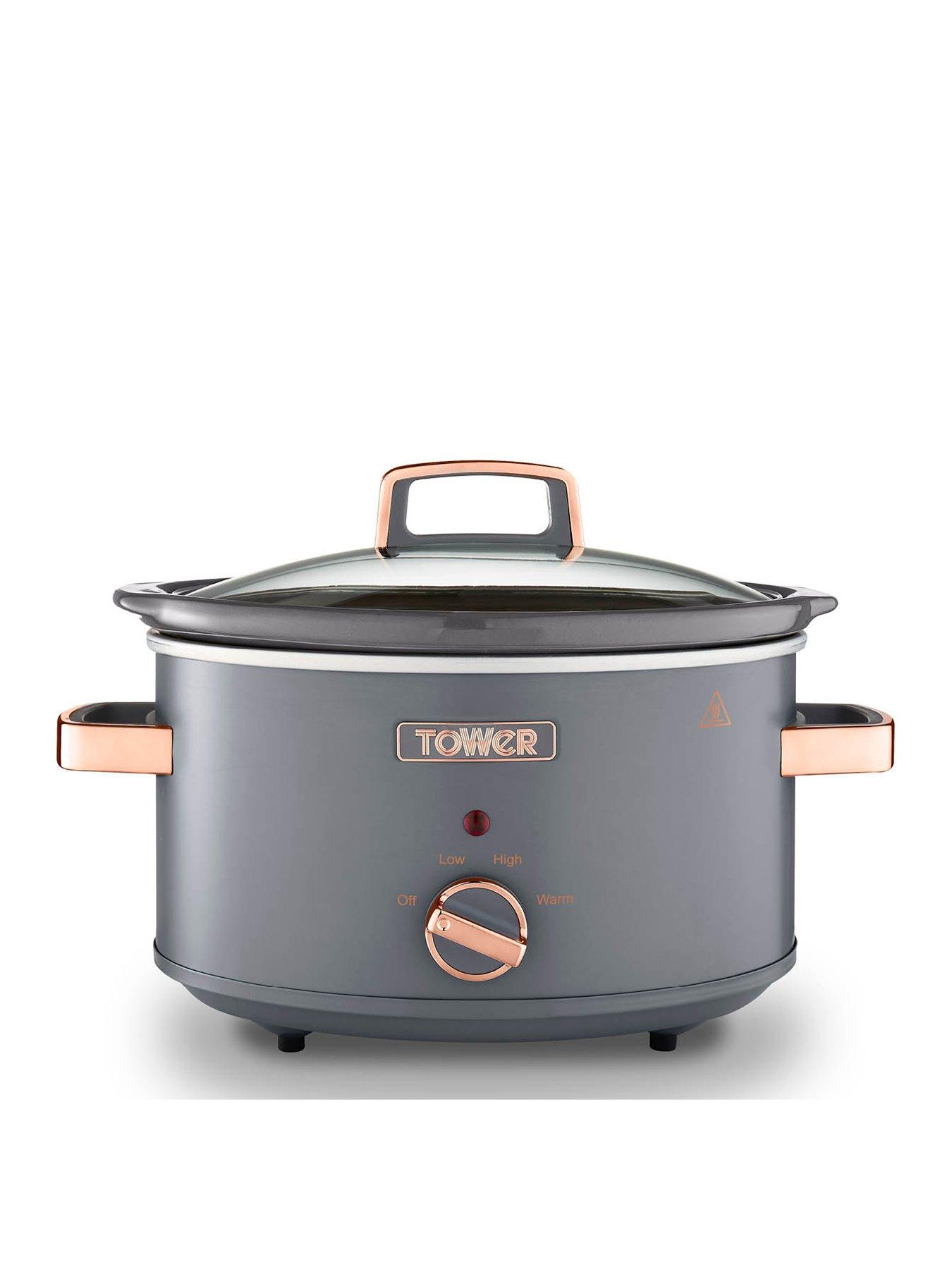Tower Cavaletto Slow Cooker 3.5L - Grey