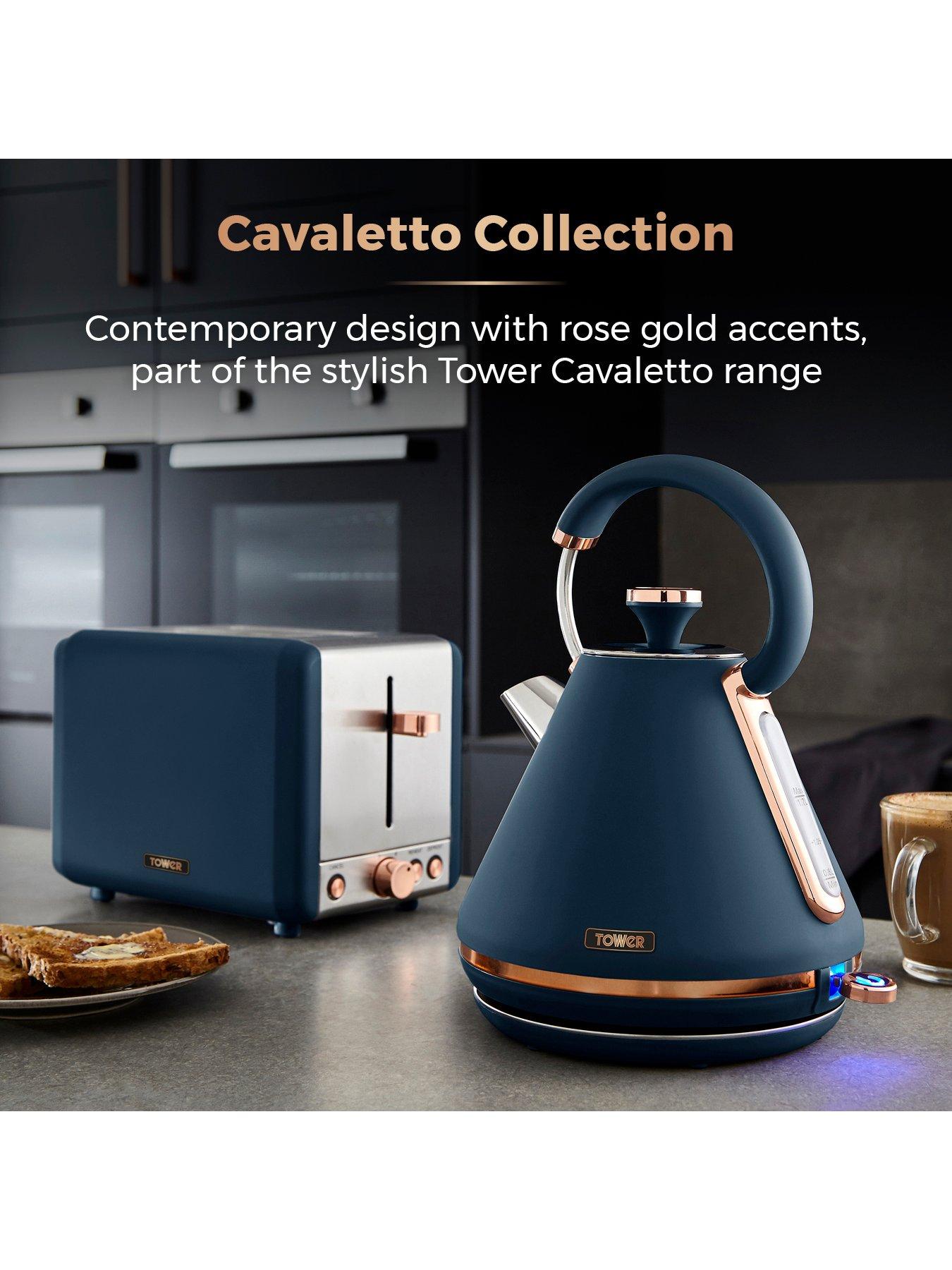 Tower Cavaletto Pyramid Kettle Midnight blue Very
