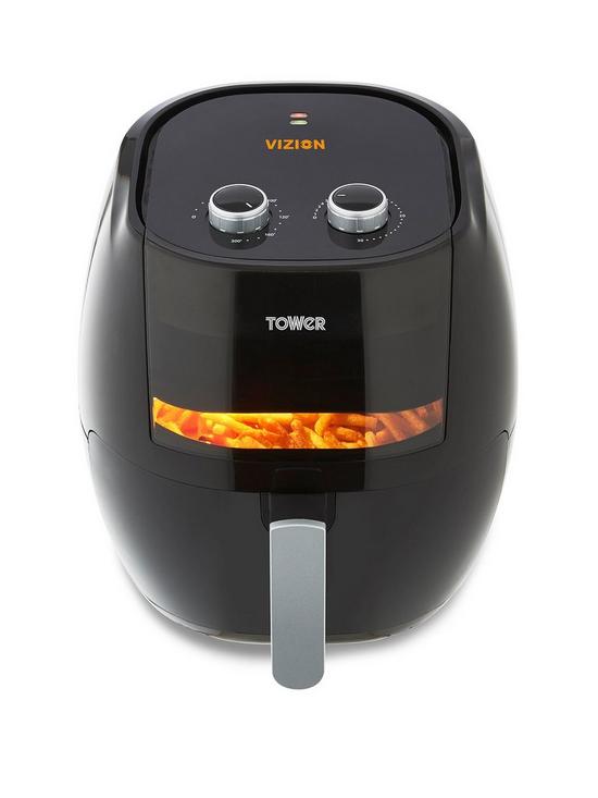 front image of tower-vizion-7l-manual-air-fryer