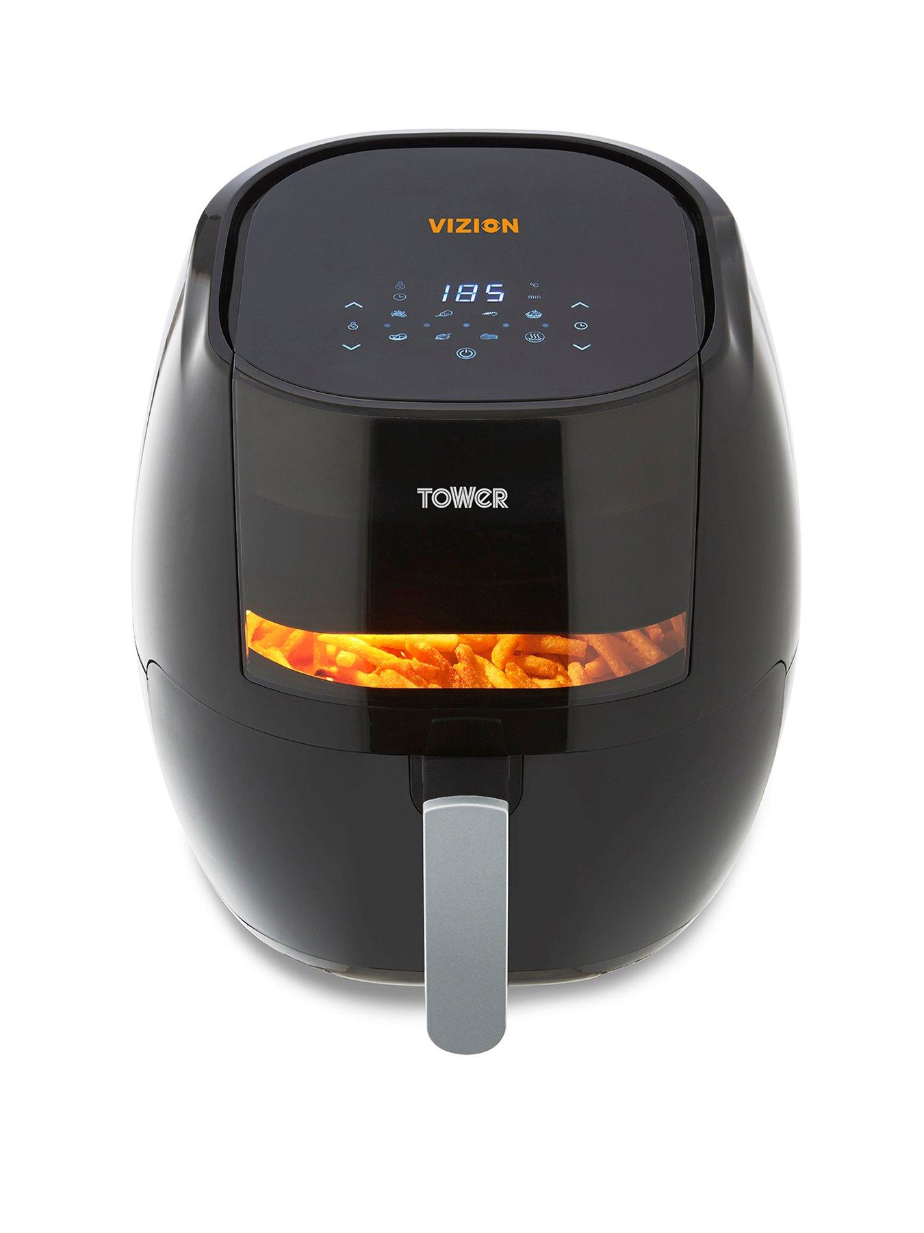 Product photograph of Tower Vortx Vizion 7l Digital Air Fryer from very.co.uk
