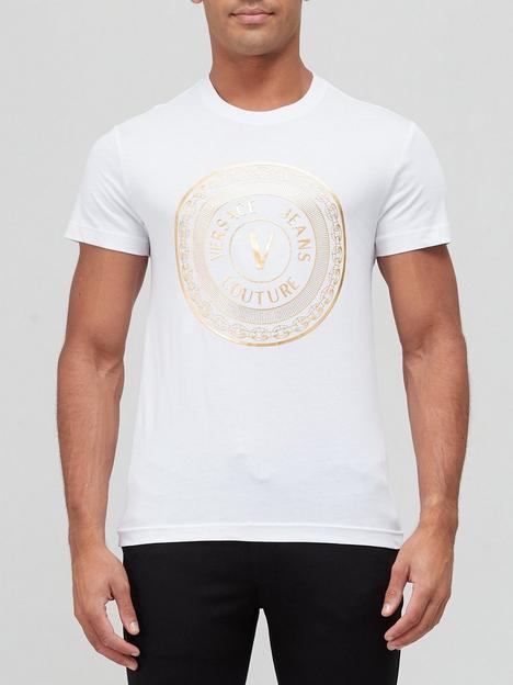 versace-jeans-couture-large-gold-circle-logo-t-shirt-white