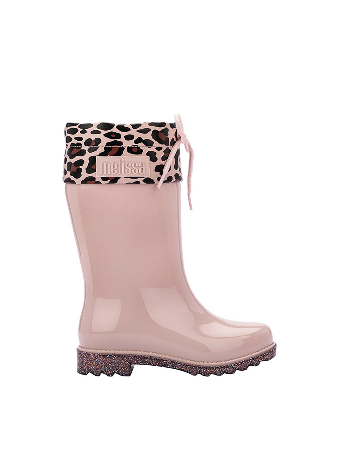 Shoes & boots Mini Print Glitter Rain Boots - Pink